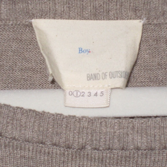 Boy. by Band of Outsiders Bicolor Sweat Size S - Picture 2 of 5